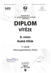Diplom Radka Olšáka